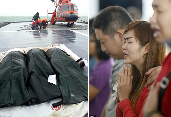 Tiga Jasad Korban Berpegangan Tangan Ketika Ditemukan Mengapung